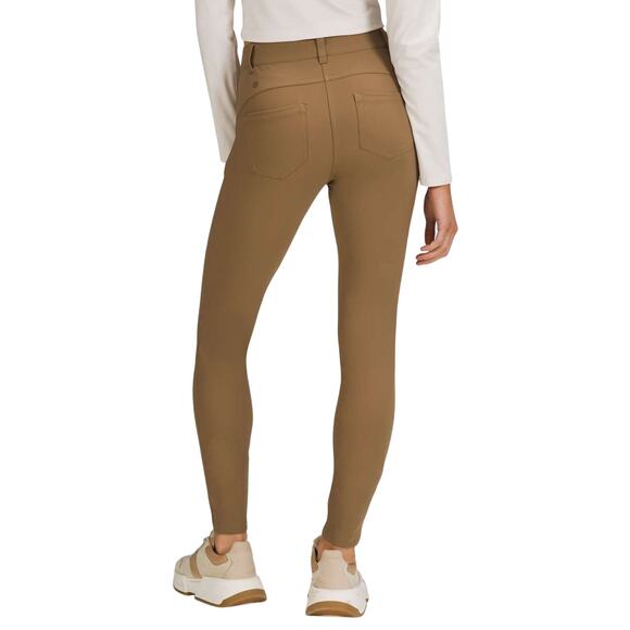 Lululemon City Sleek Slim-Fit 5 Pocket High-Rise Pant Artifact Women's Sz 25 EUC - Picture 4 of 8